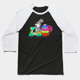 Rabbit Easter Easter egg Delivery service Baseball T-Shirt